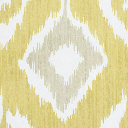 SCHUMACHER  PERENNIAL FAVORITES DEDRA DAMASK   YELLOW , STONE   - 5011761