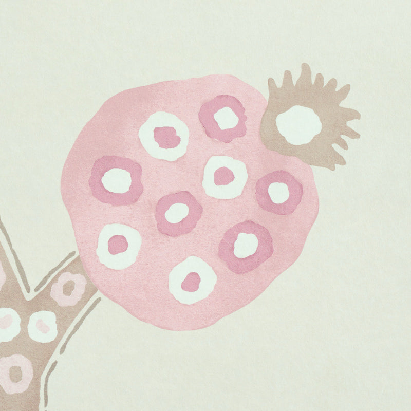 SCHUMACHER  PERENNIAL FAVORITES ANNABEL WARP PRINT   ROSE   - 5011770