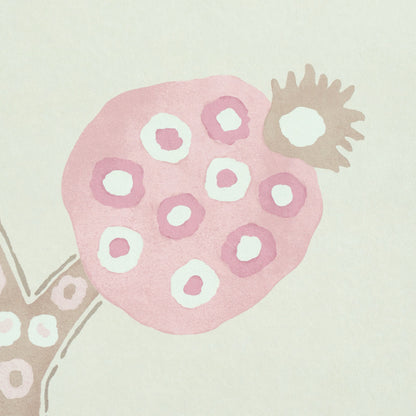 SCHUMACHER  PERENNIAL FAVORITES ANNABEL WARP PRINT   ROSE   - 5011770