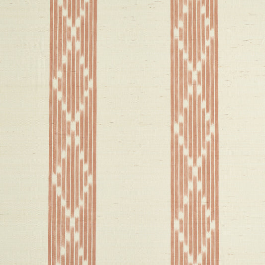 SCHUMACHER  STRIPE WALLCOVERING COLLECTION SEQUOIA STRIPE SISAL   RUSSET   - 5011810