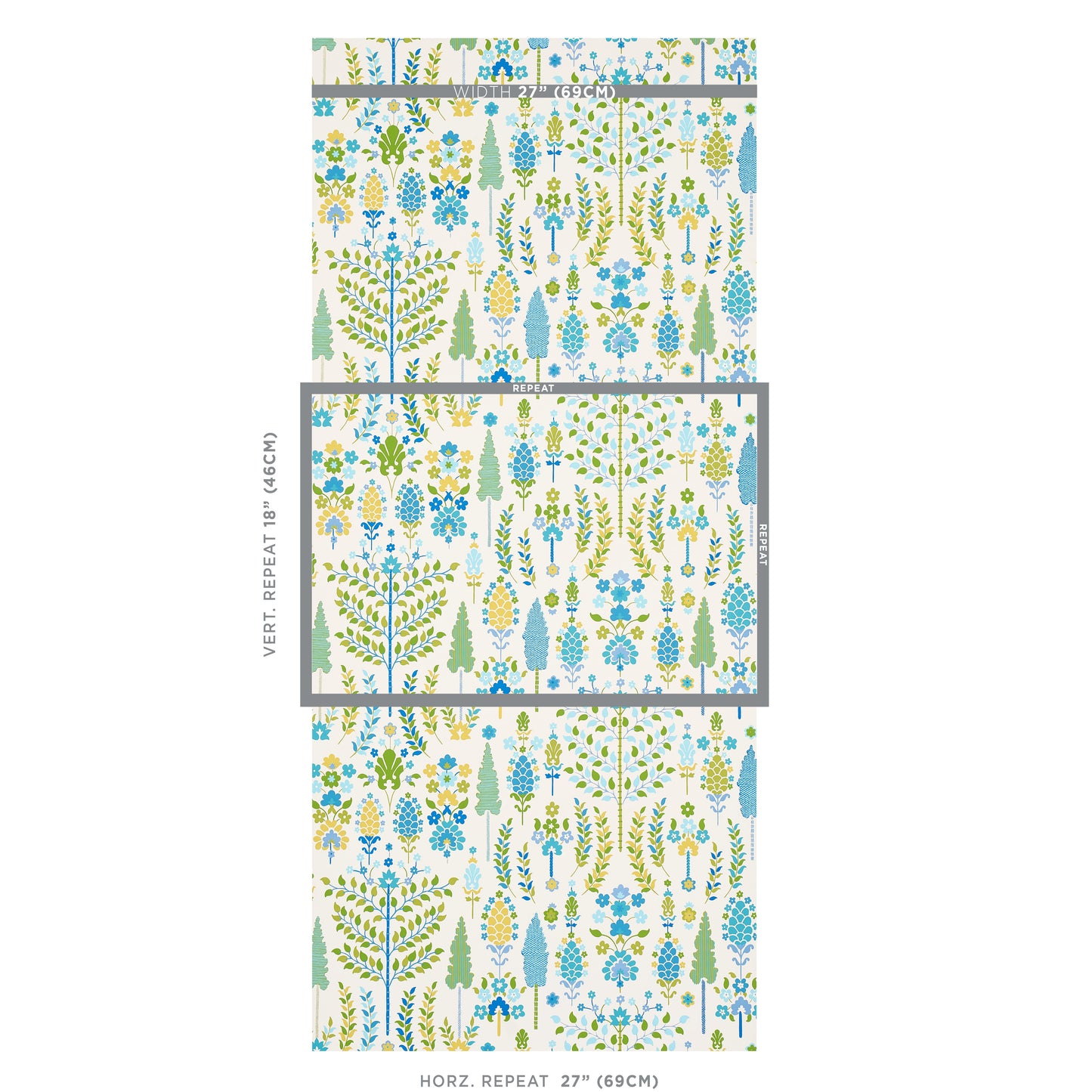 SCHUMACHER  PERENNIAL FAVORITES DESNA   PEACOCK   - 5011850