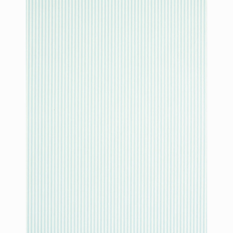SCHUMACHER WALLCOVERING  STRIPE WALLCOVERING COLLECTION EDWIN STRIPE NARROW   SKY   - 5011860