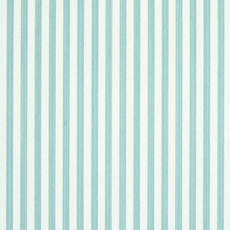 SCHUMACHER  STRIPE WALLCOVERING COLLECTION EDWIN STRIPE NARROW   SEAGLASS   - 5011863