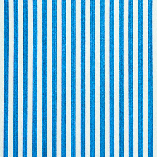 SCHUMACHER  STRIPE WALLCOVERING COLLECTION EDWIN STRIPE NARROW   COBALT   - 5011866