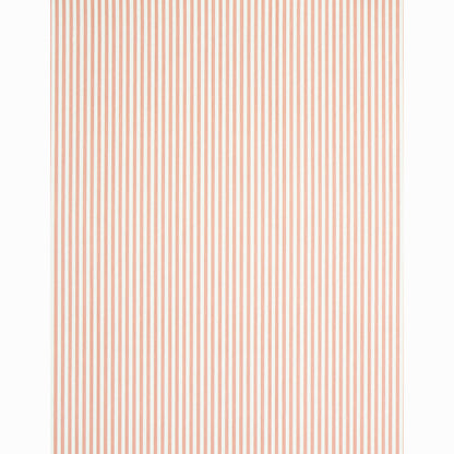 Rectangular panel with narrow pink and white vertical stripes, retro-style wallcovering.