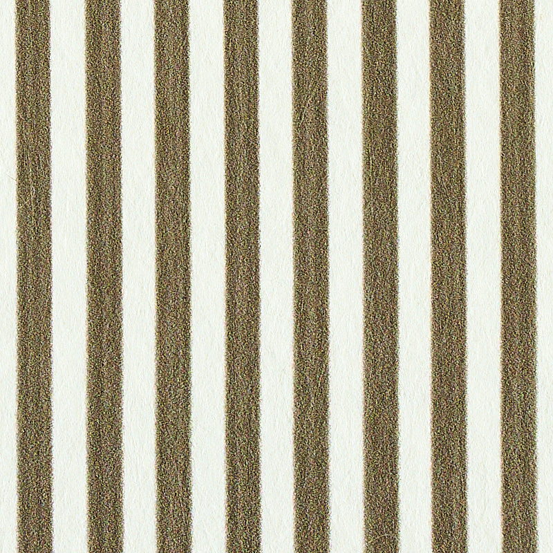 SCHUMACHER  STRIPE WALLCOVERING COLLECTION EDWIN STRIPE NARROW   MUSHROOM   - 5011879