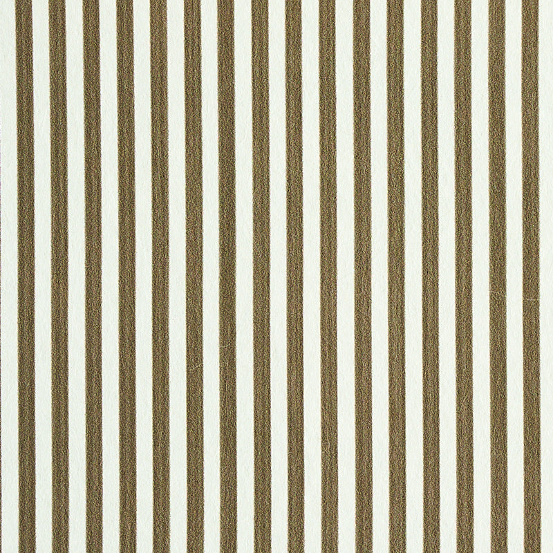 SCHUMACHER  STRIPE WALLCOVERING COLLECTION EDWIN STRIPE NARROW   MUSHROOM   - 5011879