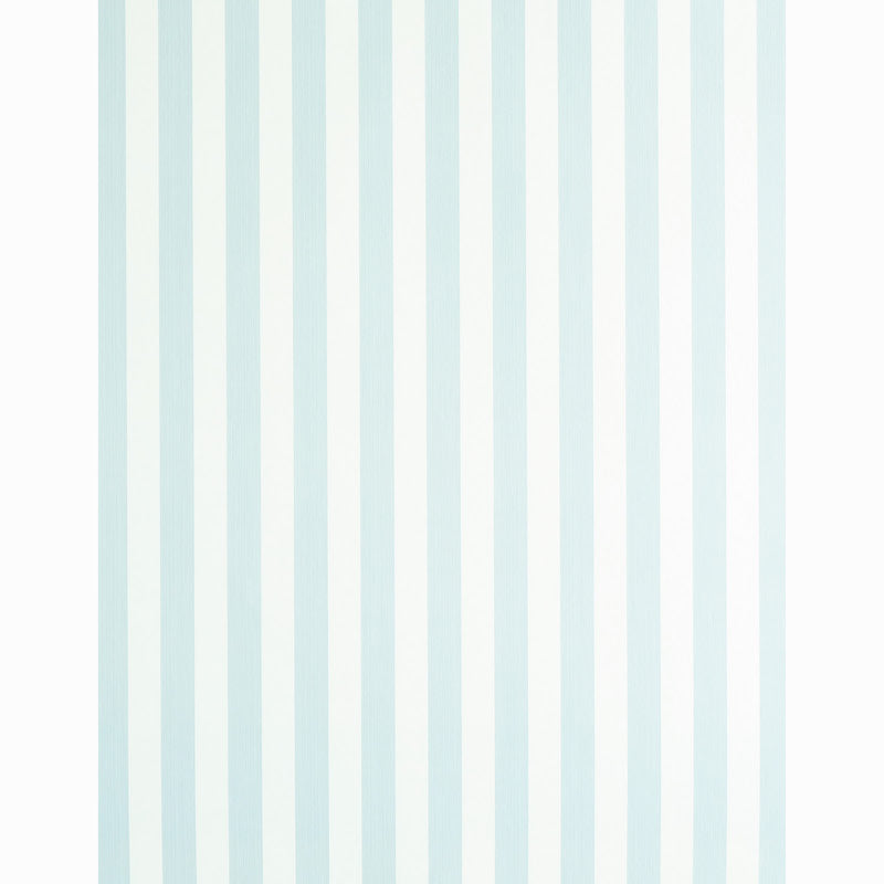 SCHUMACHER  STRIPE WALLCOVERING COLLECTION EDWIN STRIPE MEDIUM   SKY   - 5011880