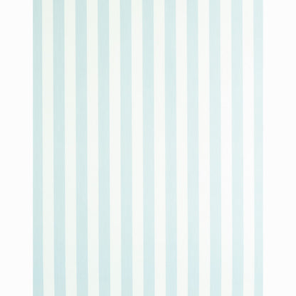 SCHUMACHER  STRIPE WALLCOVERING COLLECTION EDWIN STRIPE MEDIUM   SKY   - 5011880