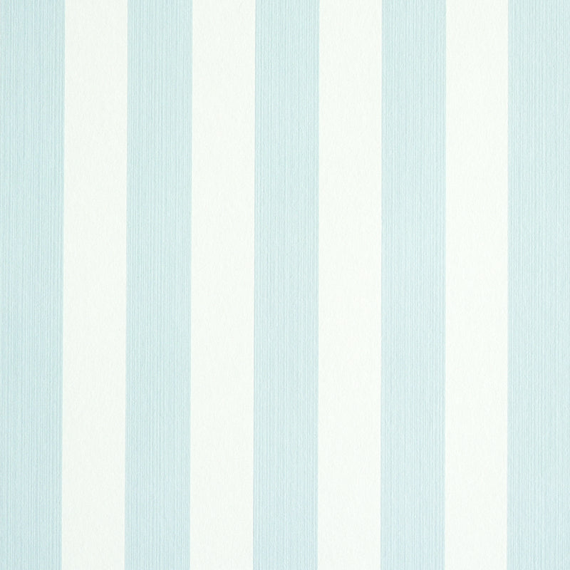 SCHUMACHER  STRIPE WALLCOVERING COLLECTION EDWIN STRIPE MEDIUM   SKY   - 5011880