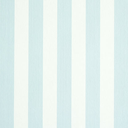 SCHUMACHER  STRIPE WALLCOVERING COLLECTION EDWIN STRIPE MEDIUM   SKY   - 5011880