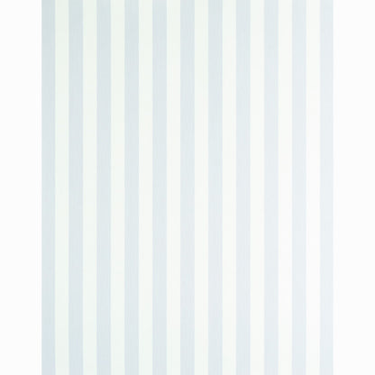 Soft pale blue and white vertical stripe wallpaper pattern.