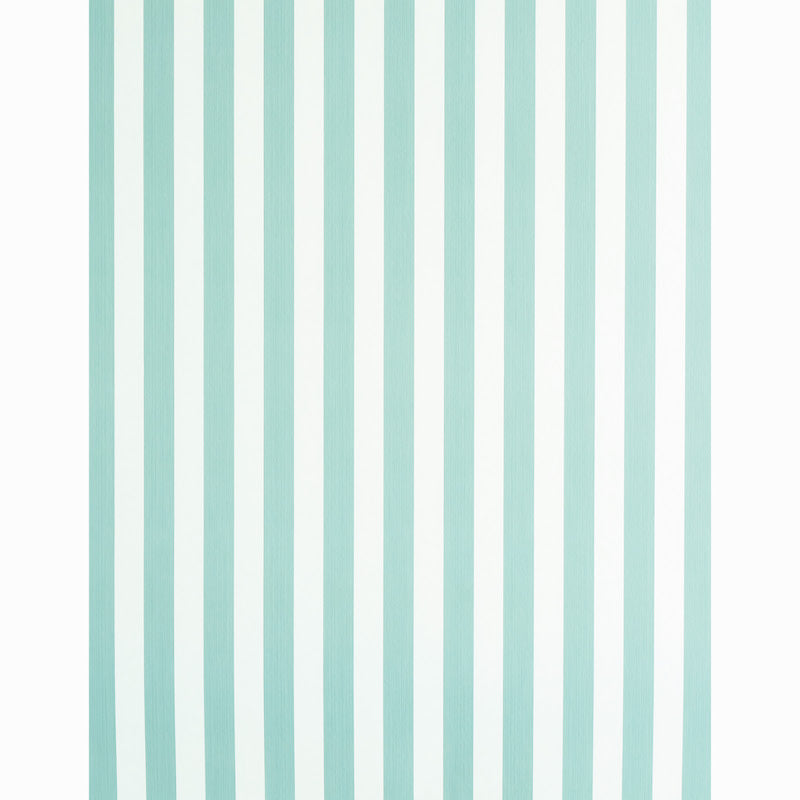 Vertical teal and white striped pattern, ideal for wallpaper or fabric.
