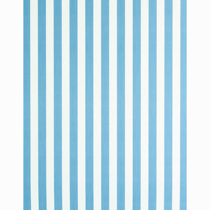 SCHUMACHER  STRIPE WALLCOVERING COLLECTION EDWIN STRIPE MEDIUM   OCEAN   - 5011884