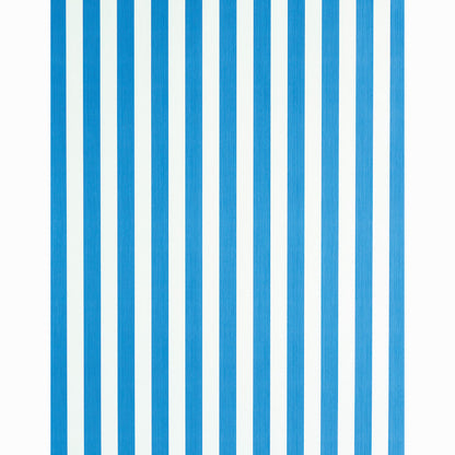 SCHUMACHER  STRIPE WALLCOVERING COLLECTION EDWIN STRIPE MEDIUM   COBALT   - 5011886