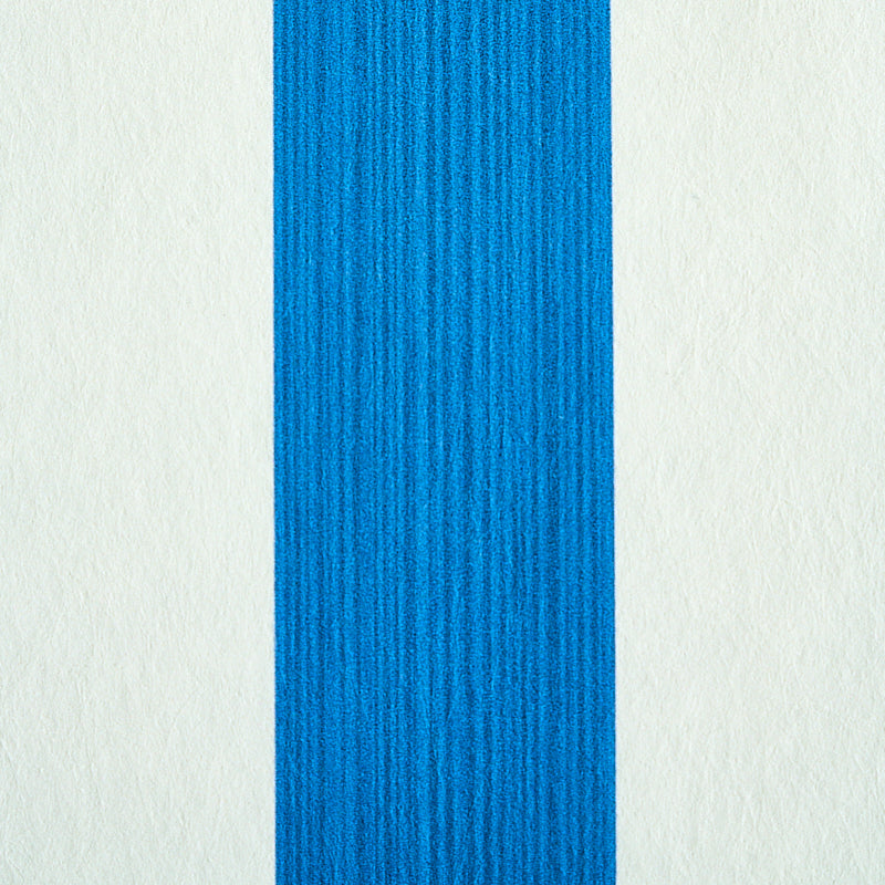 SCHUMACHER  STRIPE WALLCOVERING COLLECTION EDWIN STRIPE MEDIUM   COBALT   - 5011886