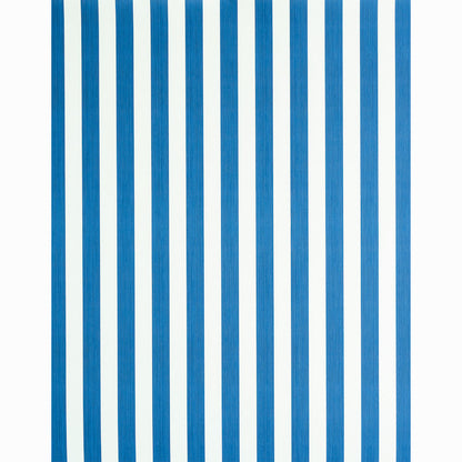 Blue vertical stripes on white background; bold, evenly spaced pattern.
