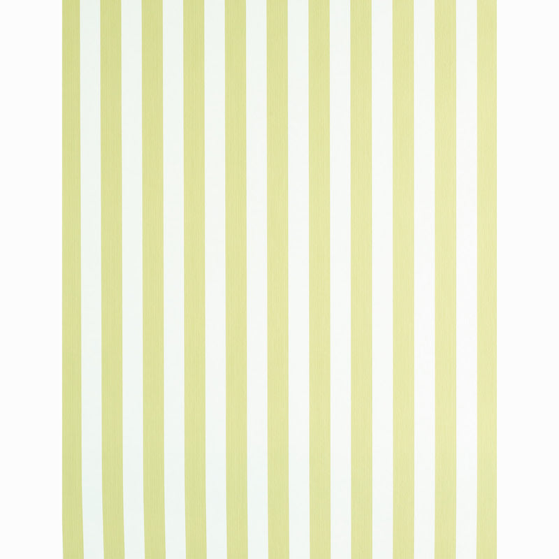 SCHUMACHER  STRIPE WALLCOVERING COLLECTION EDWIN STRIPE MEDIUM   CITRON   - 5011888
