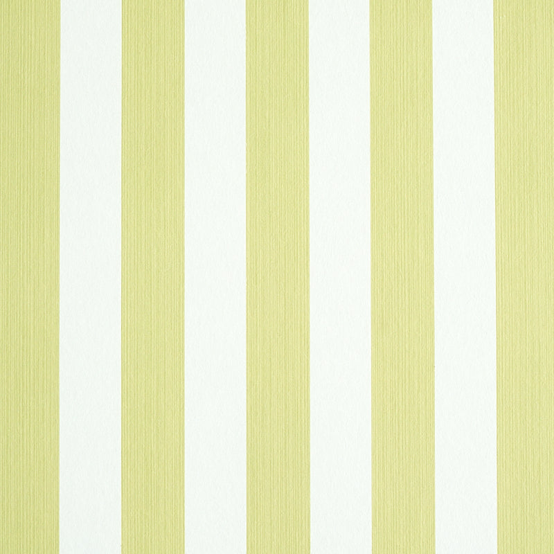 SCHUMACHER  STRIPE WALLCOVERING COLLECTION EDWIN STRIPE MEDIUM   CITRON   - 5011888