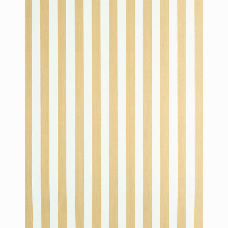 SCHUMACHER  STRIPE WALLCOVERING COLLECTION EDWIN STRIPE MEDIUM   WHEAT   - 5011892