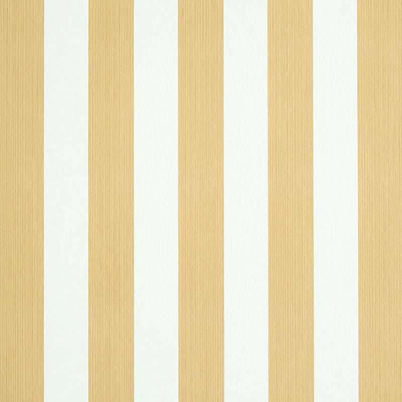 SCHUMACHER  STRIPE WALLCOVERING COLLECTION EDWIN STRIPE MEDIUM   WHEAT   - 5011892