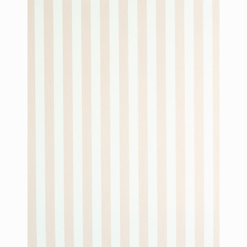 SCHUMACHER  STRIPE WALLCOVERING COLLECTION EDWIN STRIPE MEDIUM   BLUSH   - 5011894