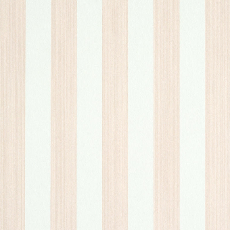 SCHUMACHER  STRIPE WALLCOVERING COLLECTION EDWIN STRIPE MEDIUM   BLUSH   - 5011894