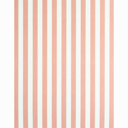 SCHUMACHER  STRIPE WALLCOVERING COLLECTION EDWIN STRIPE MEDIUM   PINK   - 5011895