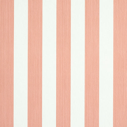 SCHUMACHER  STRIPE WALLCOVERING COLLECTION EDWIN STRIPE MEDIUM   PINK   - 5011895