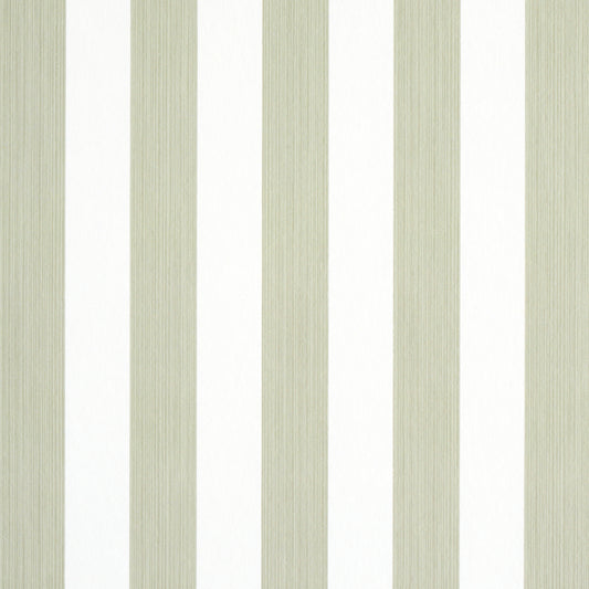SCHUMACHER  STRIPE WALLCOVERING COLLECTION EDWIN STRIPE MEDIUM   LINEN   - 5011898