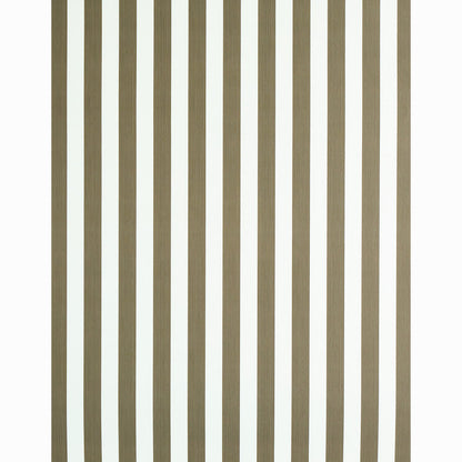 SCHUMACHER  STRIPE WALLCOVERING COLLECTION EDWIN STRIPE MEDIUM   MUSHROOM   - 5011899