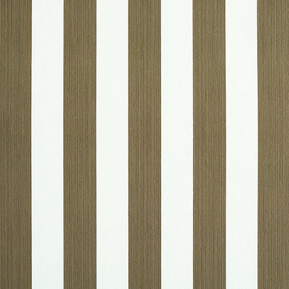 SCHUMACHER  STRIPE WALLCOVERING COLLECTION EDWIN STRIPE MEDIUM   MUSHROOM   - 5011899
