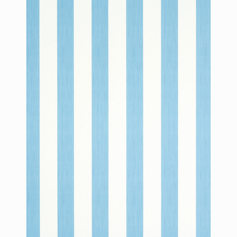 SCHUMACHER  STRIPE WALLCOVERING COLLECTION EDWIN STRIPE WIDE   OCEAN   - 5011904