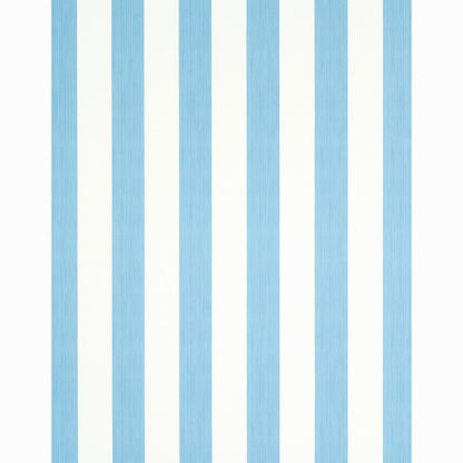 SCHUMACHER  STRIPE WALLCOVERING COLLECTION EDWIN STRIPE WIDE   OCEAN   - 5011904