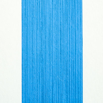 Bright cobalt blue vertical rectangle with subtle vertical texture; a rectangular color swatch.