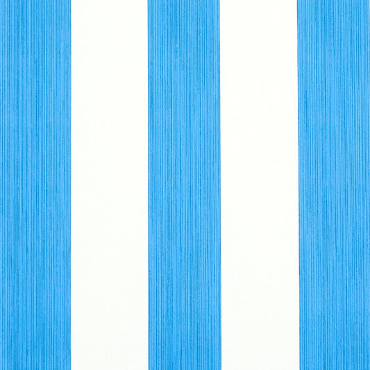 SCHUMACHER  STRIPE WALLCOVERING COLLECTION EDWIN STRIPE WIDE   COBALT   - 5011906