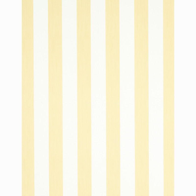 SCHUMACHER  STRIPE WALLCOVERING COLLECTION EDWIN STRIPE WIDE   BUTTERCUP   - 5011910