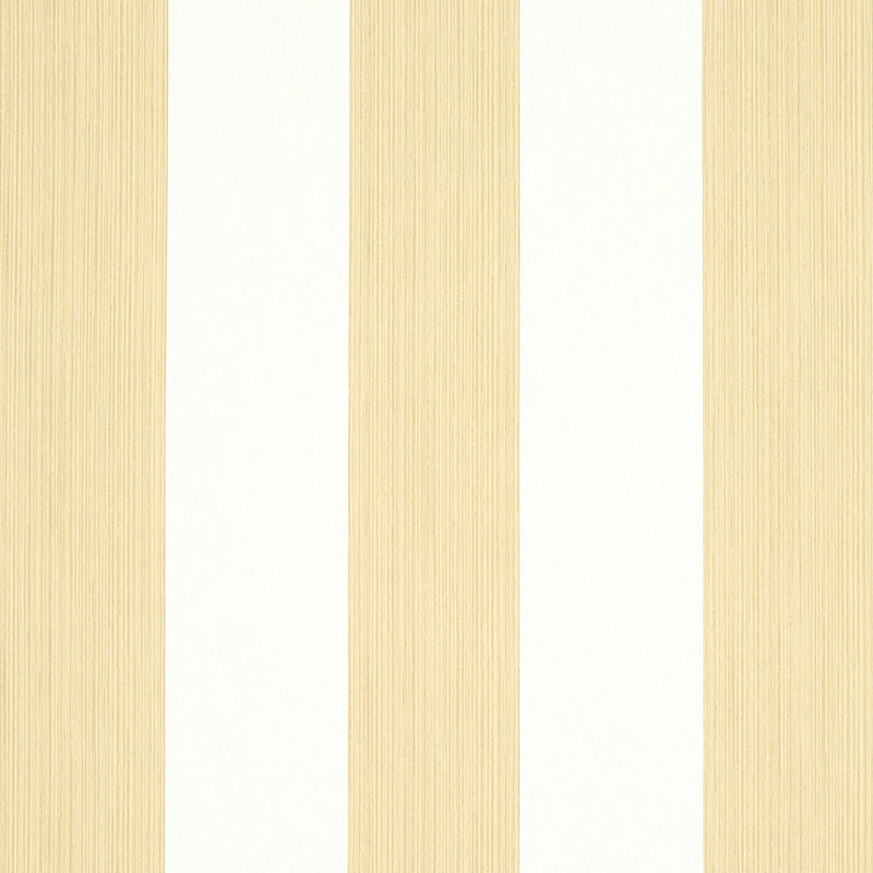 Vertical beige & ivory striped wallpaper with subtle wood grain texture.