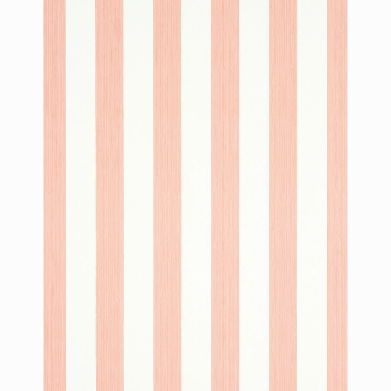 SCHUMACHER  STRIPE WALLCOVERING COLLECTION EDWIN STRIPE WIDE   PINK   - 5011915