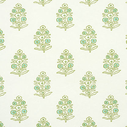 SCHUMACHER WALLCOVERING  JACARANDA ADITI   GREEN   - 5011931