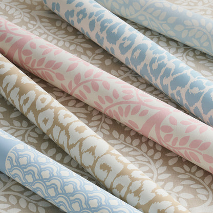 SCHUMACHER WALLCOVERING  PREPPY CHIC TEMPLE GARDEN II   BLUSH   - 5011964