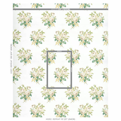 SCHUMACHER  SCHUMACHER CLASSICS LOUDON ROSE   IVORY   - 5012030