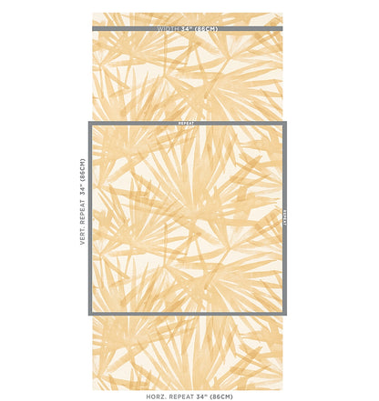 SCHUMACHER  NATURA SUNLIT PALM SISAL   WHEAT   - 5012041