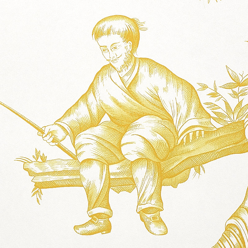 SCHUMACHER  SIGNATURE SCHUMACHER SHENGYOU TOILE   YELLOW   - 5012051