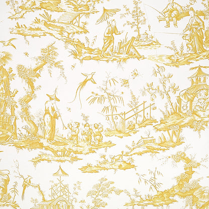 SCHUMACHER  SIGNATURE SCHUMACHER SHENGYOU TOILE   YELLOW   - 5012051