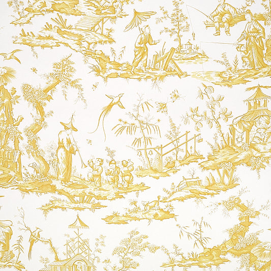 SCHUMACHER  SIGNATURE SCHUMACHER SHENGYOU TOILE   YELLOW   - 5012051