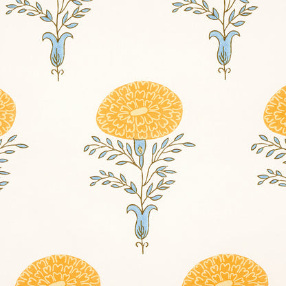 SCHUMACHER WALLCOVERING  MOLLY MAHON MARIGOLD   YELLOW   - 5012071