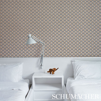 Camel and black wallpaper pattern.