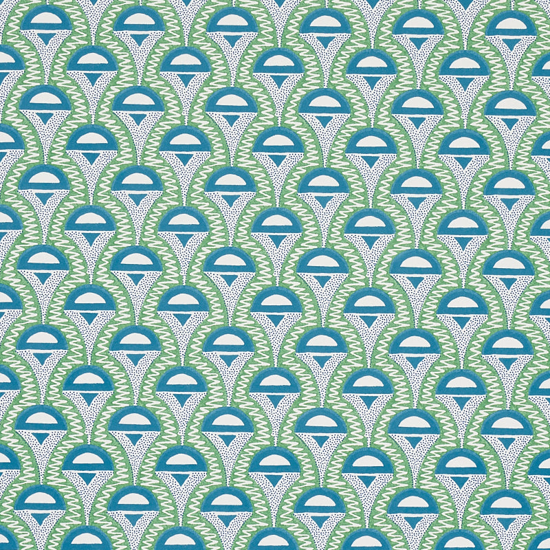 SCHUMACHER  COPACABANA ABELINO   GREEN , PEACOCK   - 5012082