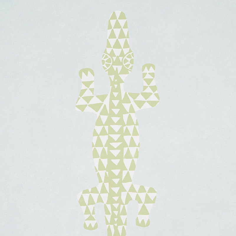 Pale green geometric cactus silhouette made of triangles on a light gray background.